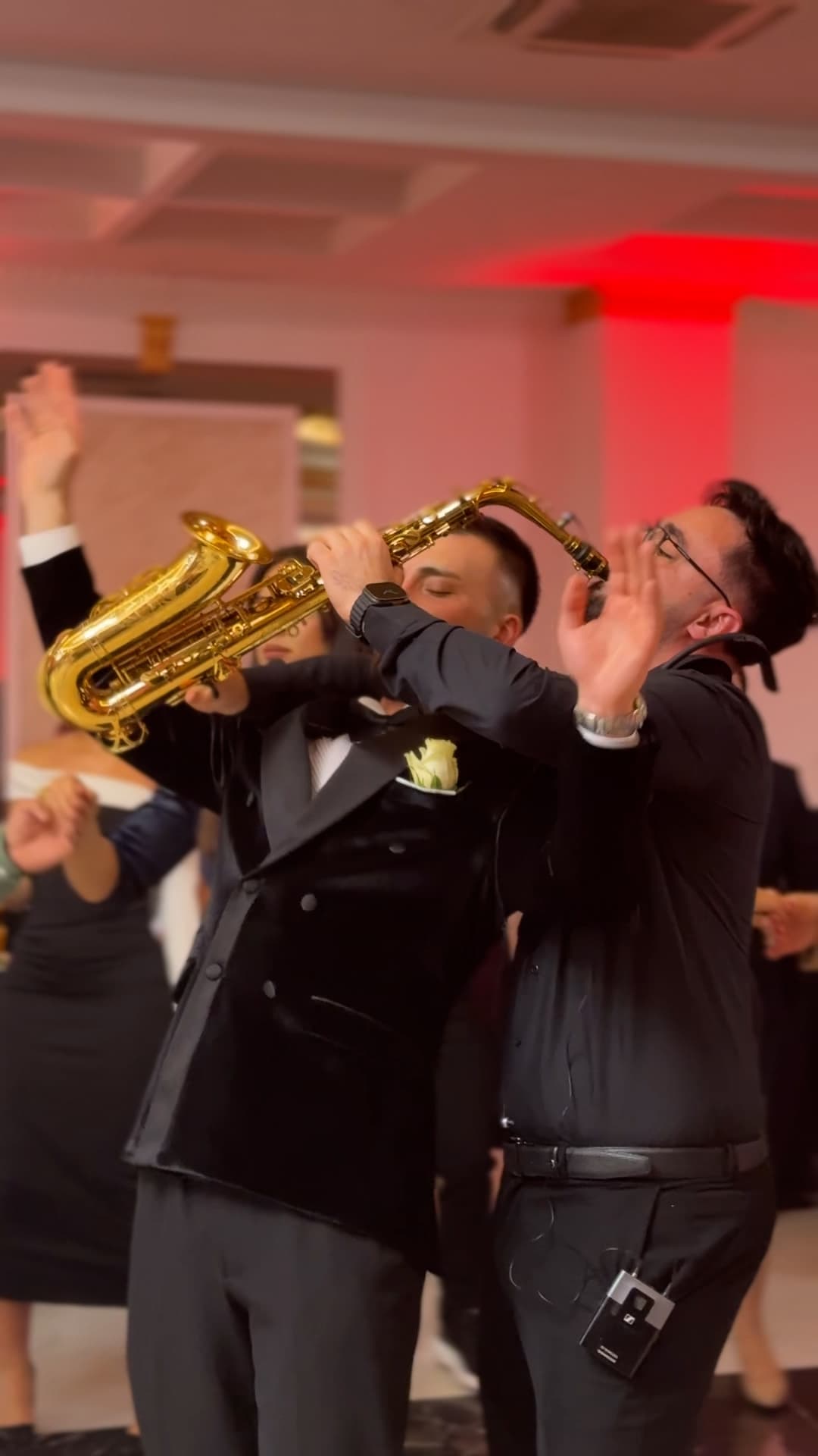 First dance beneath the chandeliers - moment 2